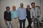 Vishesh Bhatt, Mukesh Bhatt, Vikram Bhatt, Mahesh Bhatt, Emraan Hashmi at Mr. X first look launch in Mumbai on 4th March 2015